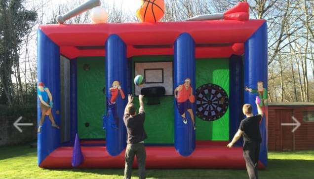3 in 1 Inflatable Game On Rent